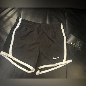 Nike NEW kids Black and White Athletic Shorts